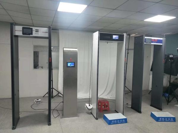 Дверь безопасностью обнаружения температуры оборудования для испытаний лаборатории с экраном касания цвета 7 дюймов