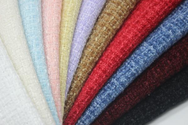 Wholesale New Plaid Tweed Coat Chenille Fabric for Autumn and Winter Women's Coat Clothing Luggage Fashion Cushion