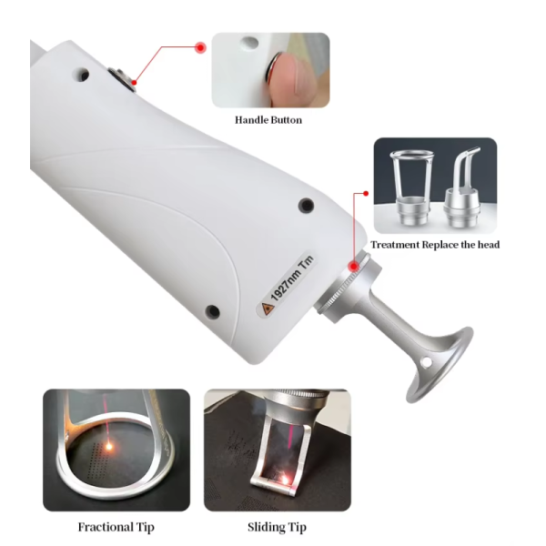 Portable New 1927nm Thulium Laser for Melasma Laser 1927 Thulium Micro Ablative 1927 Non Ablative Laser Thulium Facial Laser