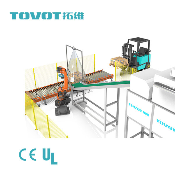 4 / 6 Axis Robotic Bag Emptying Machine SUS304 Stainless Steel