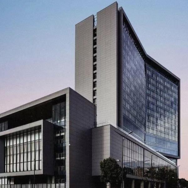 Aluminum Frame Curtain Wall 6mm-12mm Clear Glass Curtain Wall