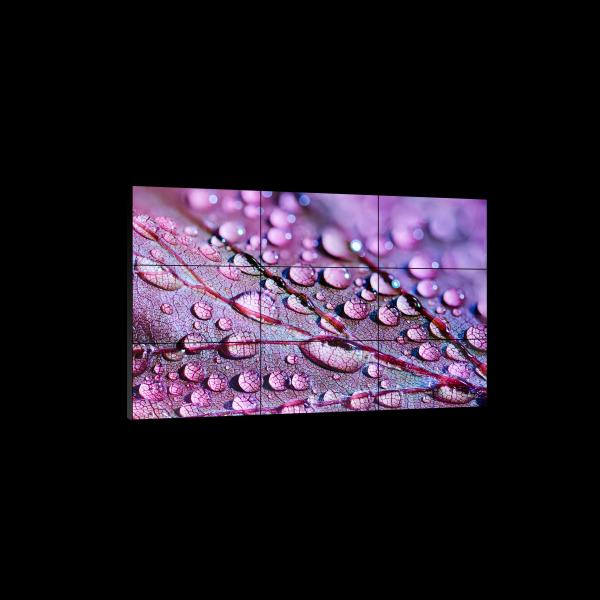 MJK 46/49/55 Inch 4K for 2.1 Video Wall Splicing Screen 3.5mm Seamless LCD Samsung/AUO Panels 500cd/m