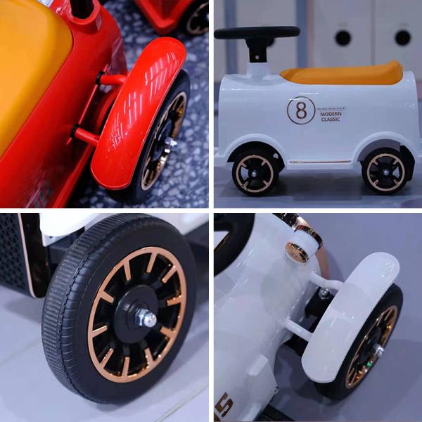 Dual Drive 12V Children Small Electric Train Rechargeable Two Seat Kids Car
