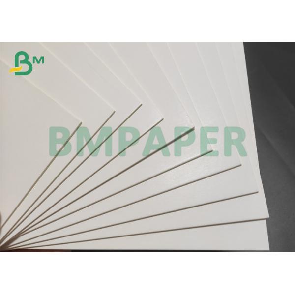 Two Side Clay Coated 1mm 2mm White Back Thick Paperboard for Packaging