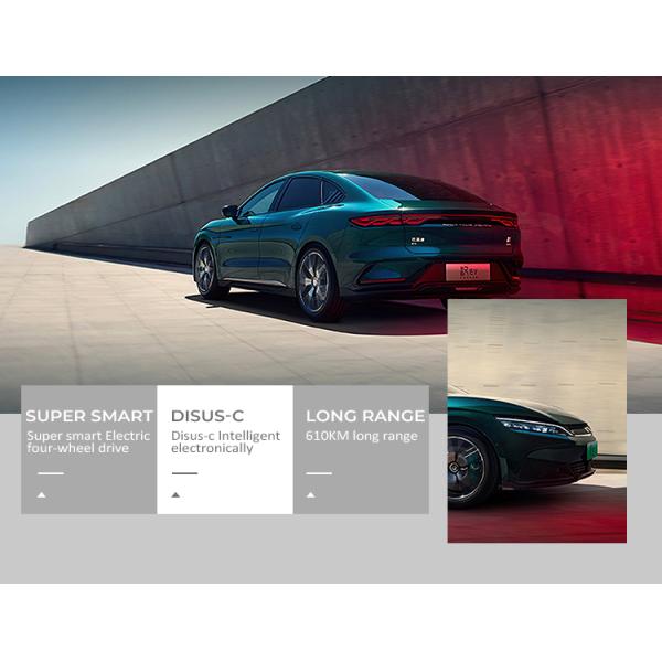 High Configuration BYD Han Electric Car EV 4 Door 5 Seat Sedan