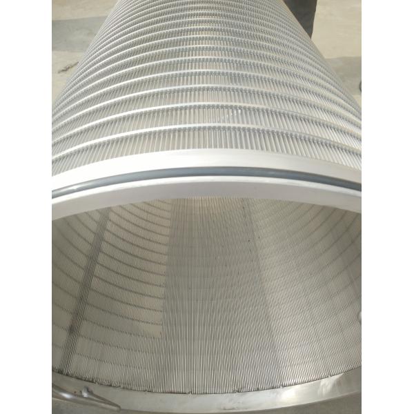 Reverse Slotted Wedge Wire Screen Pipe With High Temperature Resistance