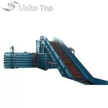 Stable Performance Waste Paper Baler Machine For Cardboard Customized Color
