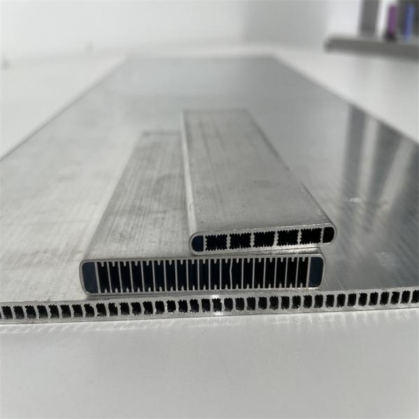 Zinc Spraying Aluminum Extruded Tubing Width 8 - 40mm Customized