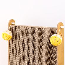 Chair Cat Nest More Than One Cat Scratcher, Cat Scratching Board, L Shaped Vertical Cat Scratcher for Wall and Couch Protection
