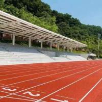Pistas de atletismo atléticas Eco do sistema de revestimento amigável para o ODM chuvoso da área