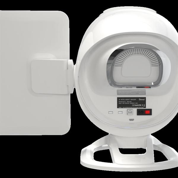 2000W USB 2.0 Port Skin Analysis Machine 7200K Skin Analyzer Device With Magnifier