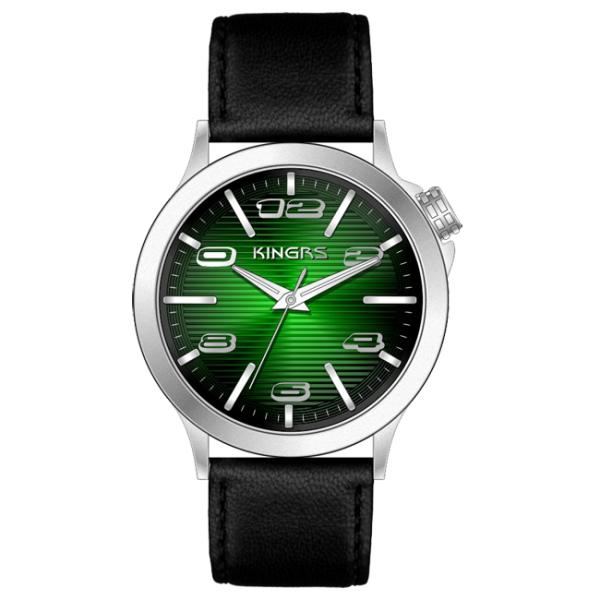 42.0mm Alloy Case Men's Black Watches Quartz , Fashionable Mens Watches