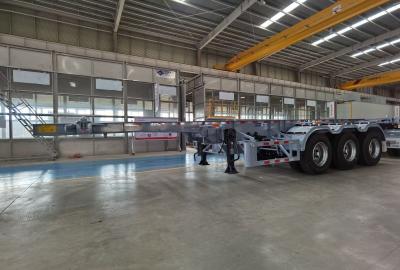 Ultra Low Chassis Flatbed Semi Trailer with Heavy Duty Design and Wabco Relay Valve