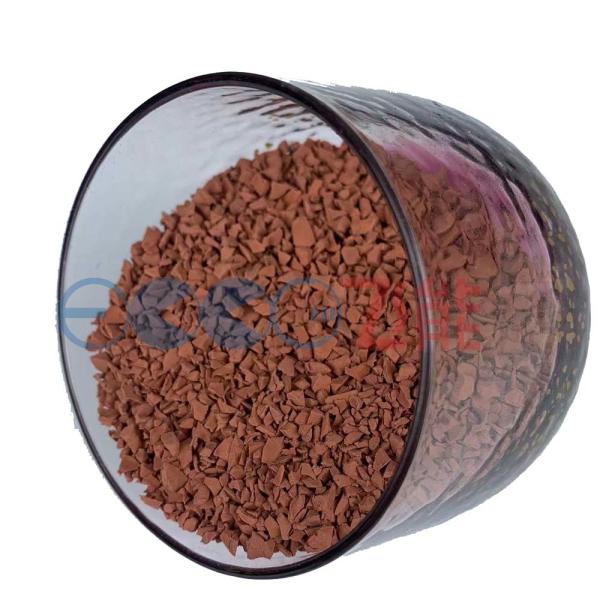 Indoor Outdoor EPDM Granules Eco Friendly Recycled Colour Rubber Walking Path