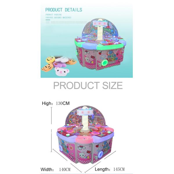 Big Mall Four People Crane Candy Machine / Gift Grabber Machine
