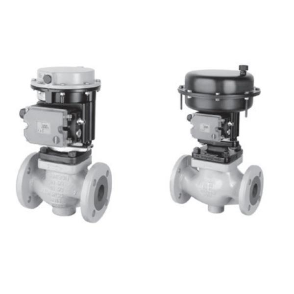 Tipo 3321 válvulas da série V2001 do óleo de Gas& de globo do aço carbono com os atuadores pneumáticos ou bondes