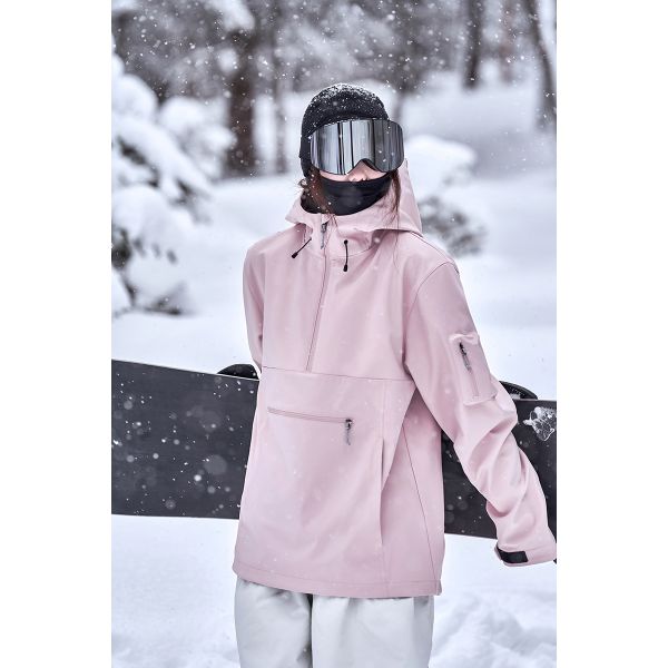 Custom OEM 3L Waterproof Windproof Snowboard Ski Hoodie Winter Couple Ski Jacket