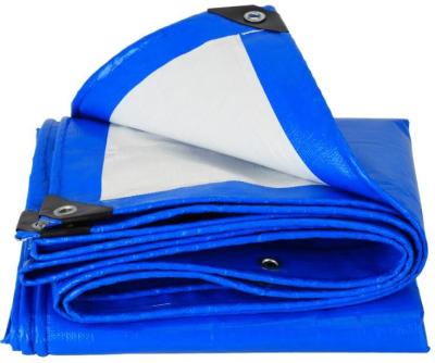 folha azul de encerado da largura de 4m/encerado plástico da folha com o Sun - resistente