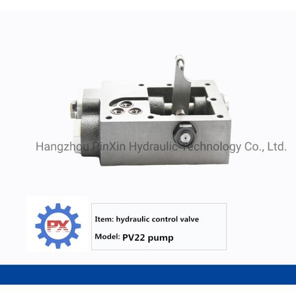 Contact People 008618757151324 PV22-25 Piston Pump Hydraulic Parts Handle Control Valve