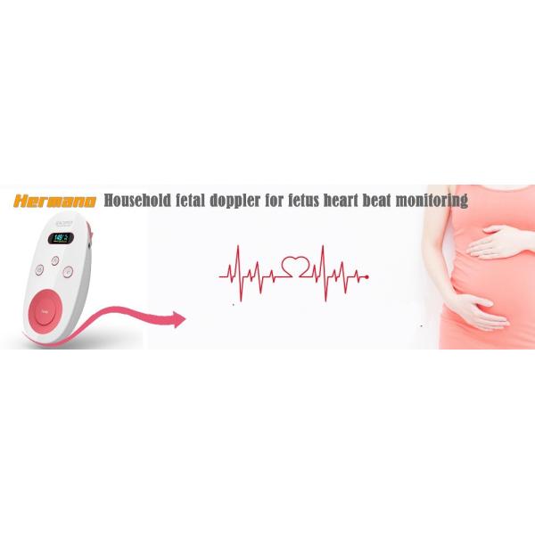 Pregnancy Portable Ultrasound Machine Pocket Fetal Heart Rate Detector OEM