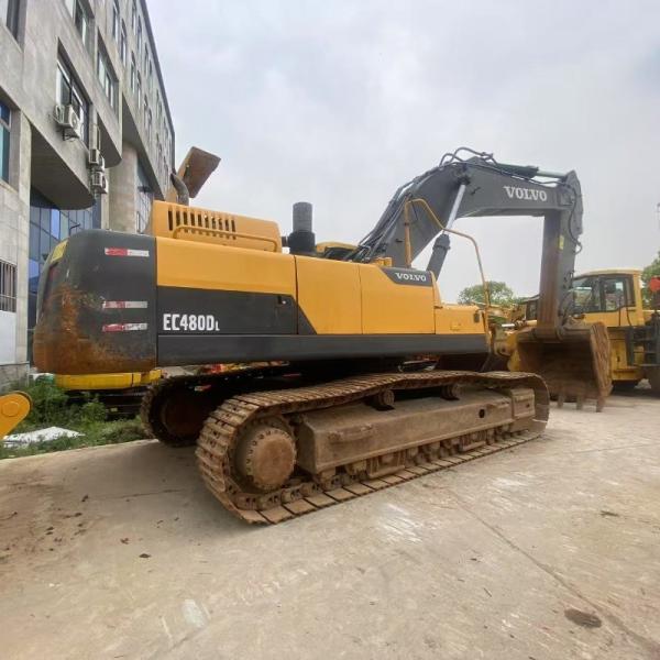 Used Excavator Volvo EC480DL Low Hour Model 2019 EC 480 DL Original Engine And Core Components European Machinery