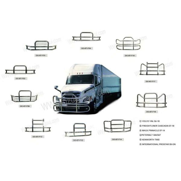 304 Stainless Steel Front Bumper Guard Customized