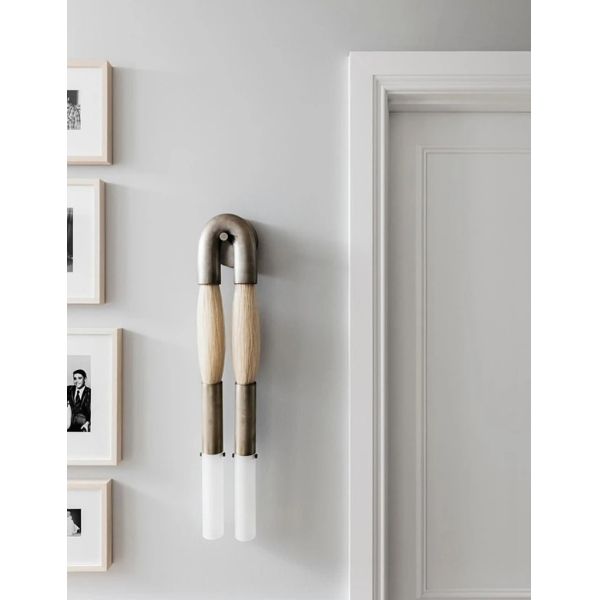 Copper Decor LED  Bedroom Corridor Hotel Living Dining Room Horsehair Sconce Wall Lamp  (WH-VR-148)