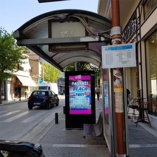 Samsung original signage numérique extérieur de 43 de pouce d'annonces lentes ip65 2500 imperméables de joueur