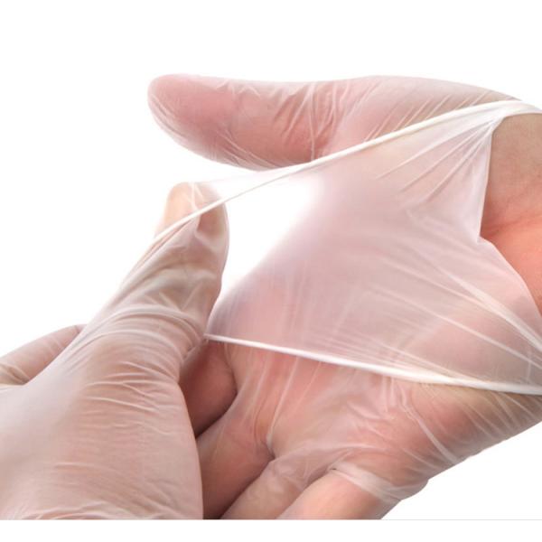 Small Powder Free Vinyl Gloves Non Latex Disposable Gloves Anti - Penetration