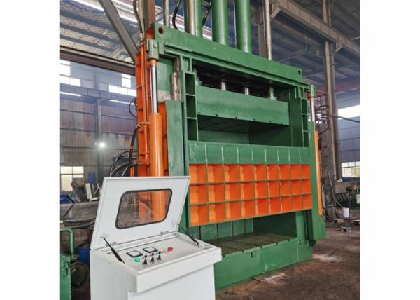 High Efficiency PET Bottle Baler Machine Vertical Cardboard Baler Easy Operate