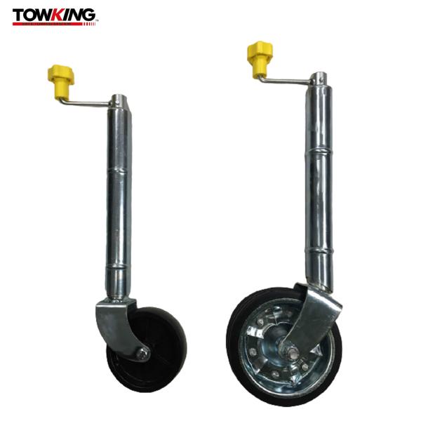 Roda Jockey para reboque de serviço pesado de borracha 10 polegadas Roda jockey inflável