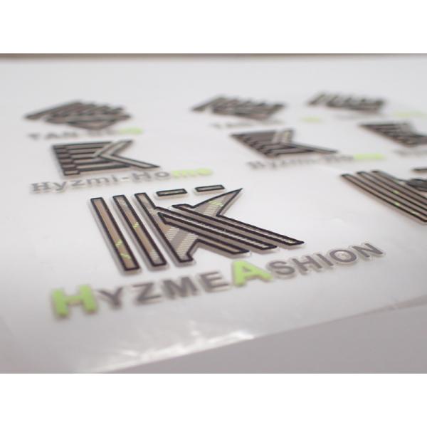 Логотип ярлыка передачи тепла силикона одежды 3D изготовленный на заказ для различных мест