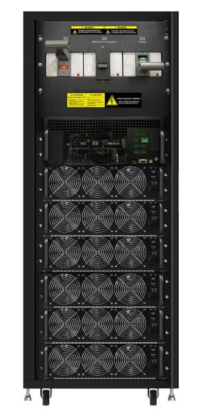 Fonte de alimentação ininterrupta em linha modular da montagem em rack dos servidores de 400VAC 210kva UPS