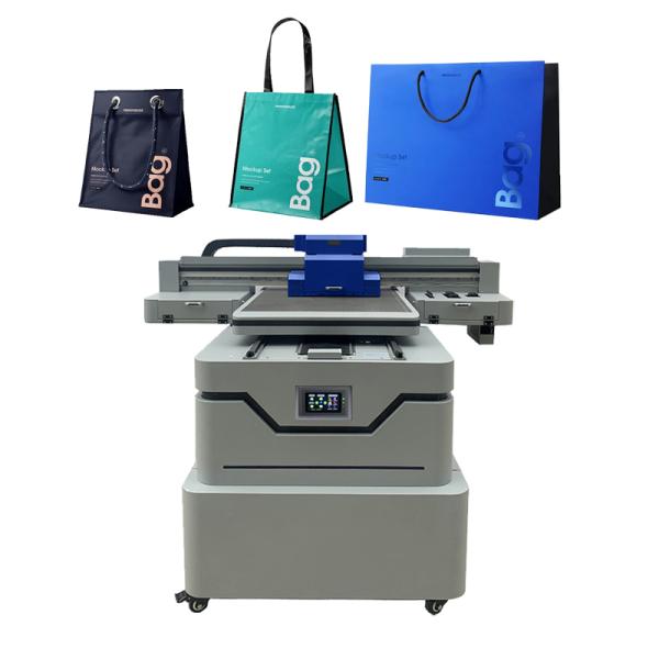 Multifunction 6090 UV Inkjet FlatBed Machine Print Phone Case Glass Bottle Pen PVC Acrylic Ceramic Wood Metal UV Effect Printer