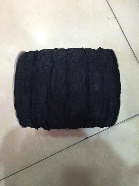 15 cm Underwear Strench Lace Border Eyelash lace edge with ivory black color in stock