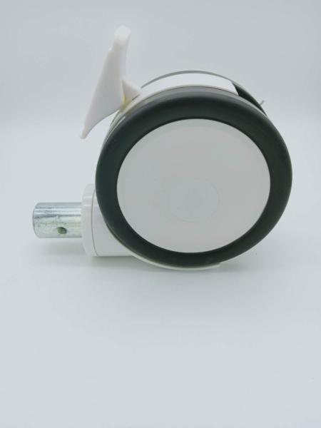 solid stem medical caster