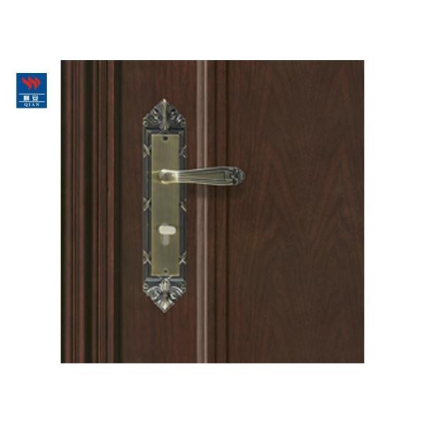 Interior Fire Rated Solid Wooden Door With Clear Lacquer Finished
