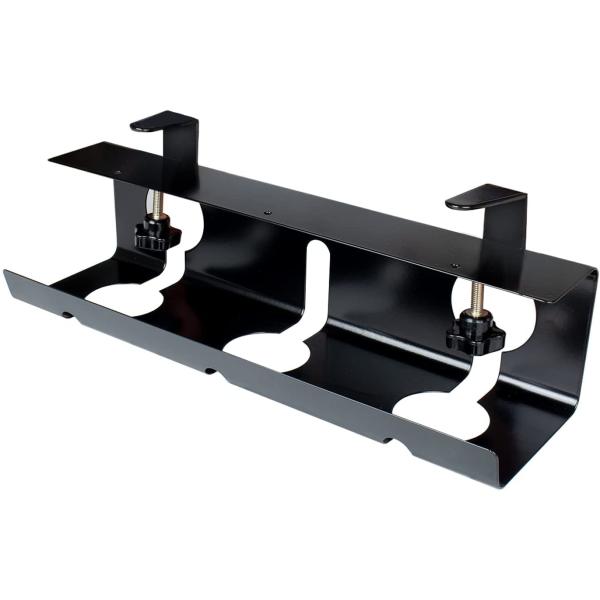 Домашний офис Столовой кабельный держатель 43 x 10 x 10 см с силовым покрытием из углеродистой стали