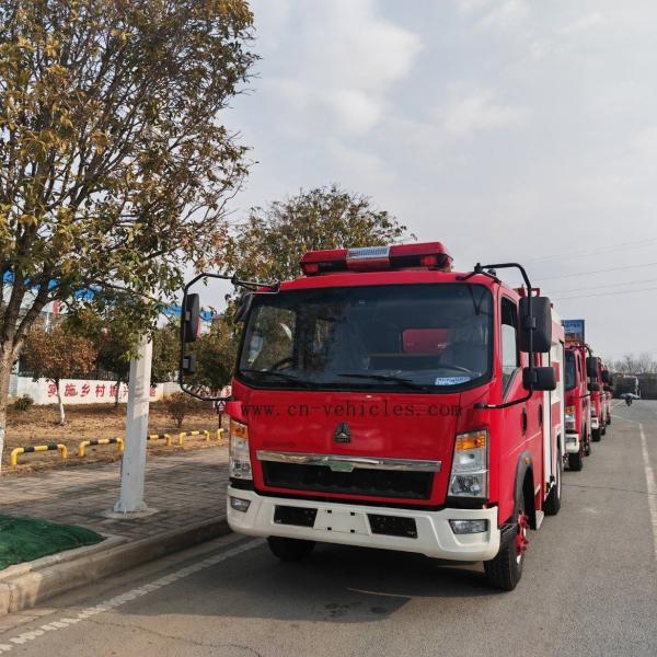 Sinotruk Foam Water Tank HOWO Fire Fighting Truck