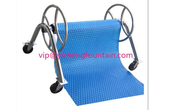 Above Ground Manual Roller Swimming Pool Accessories SS304 / Aluminum Material 5.4M And 7.4M