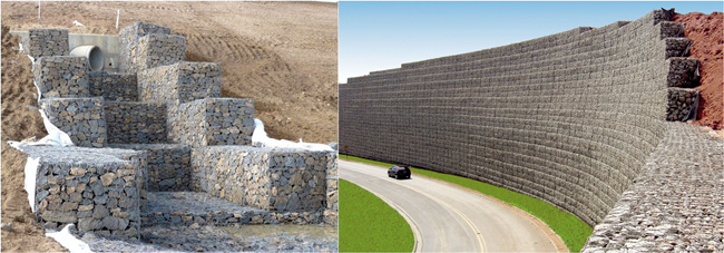 Анти- подпорная стенка тюфяка корзины Gabion ржавчины 6m гальванизированная