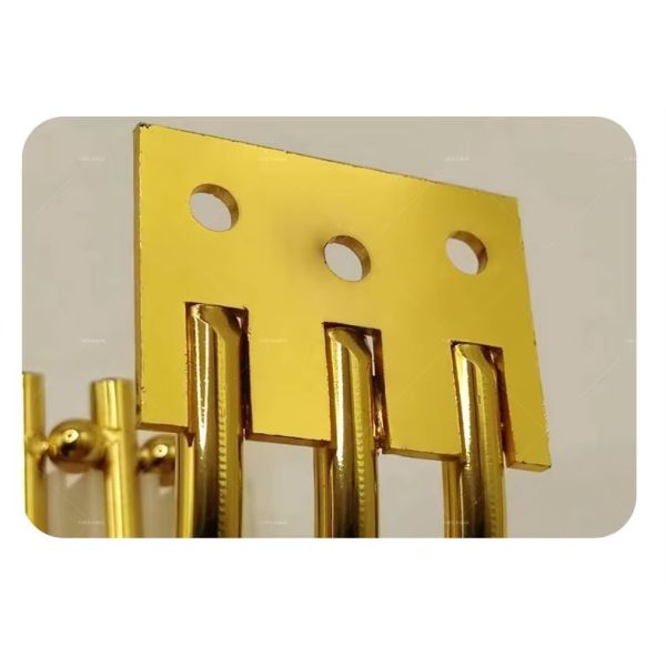 Luxury Gold Iron C-Shaped Metal Sofa Legs New Design Furniture Accessories