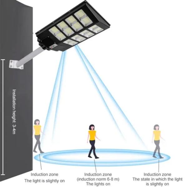 300w Integrated Solar Led Street Light RoHS Waterproof Street Lights