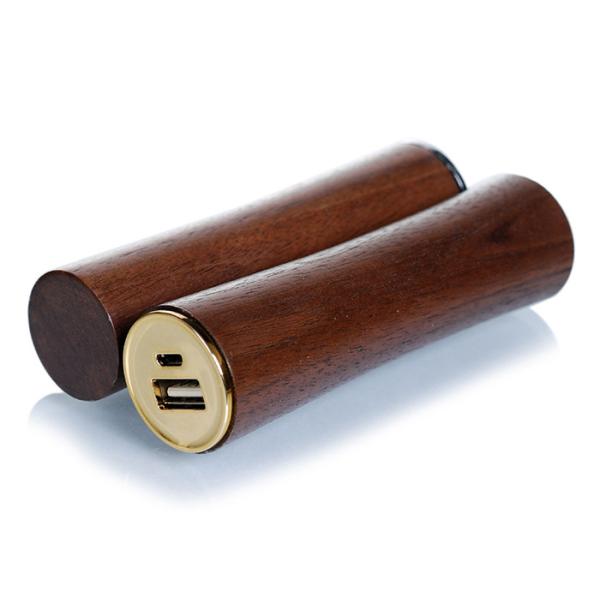 Easy Carry Carved Wood Power Bank 2600mAh With Laser Engraved Logo