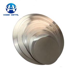 1050 - Plaquette en aluminium de disques de cercle de feuille d'O 80mm pour des panneaux d'avertissement de route