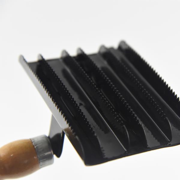 Деревянная форма свода гребня карри холить лошади ручки для быстро холить