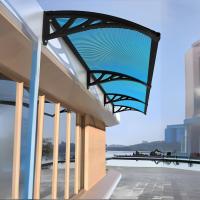 Tente de fenêtre en polycarbonate transparent, voile de toit en polycarbonate transparent