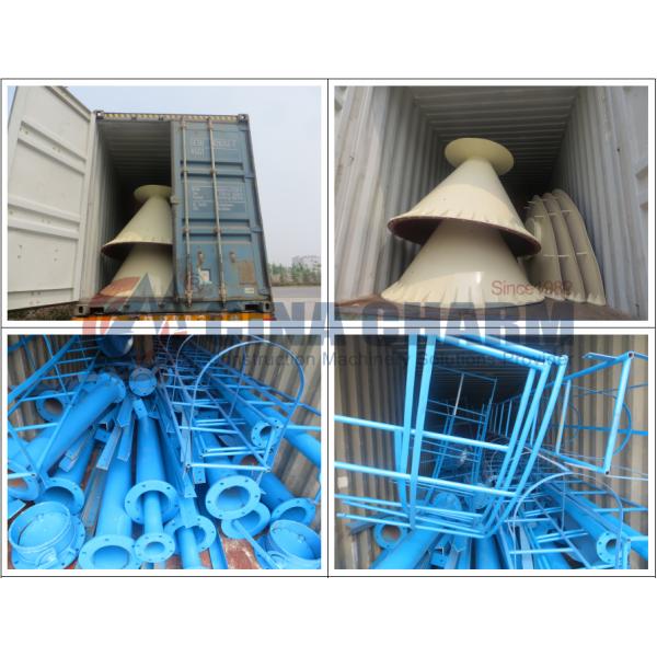 100T Cement Silo Rmc Plant Silo For Concrete Mixing Station