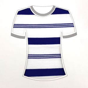 Пряжа покрасила поверхность Striped хлопко-бумажной ткани дружественную к Эко 32S 185gsm мягкую