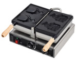 Commercial Automatic Electric Ice Cream Fish Waffle Maker Japan Taiyaki Machine